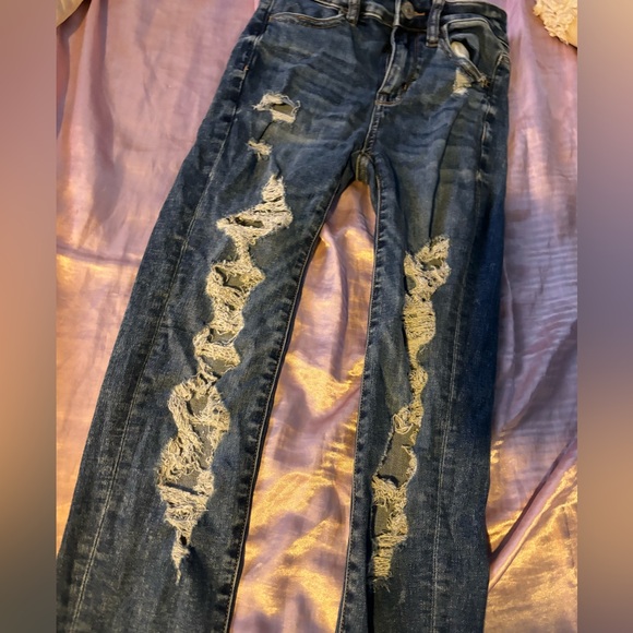 New American eagle jeans size 000 regular,worn a few times only - Picture 2 of 6